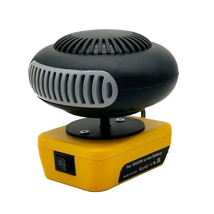 Cordless Portable Space Heater Fan with Dual Heat Mode