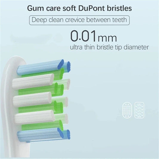 Premium DuPont Soft-Bristle Replacement Brush Heads for Oclean