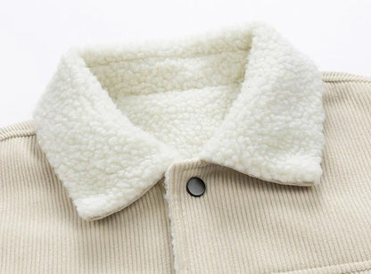 Winter Shield Corduroy Down Mens Coat – Premium Warm Winter Jacket