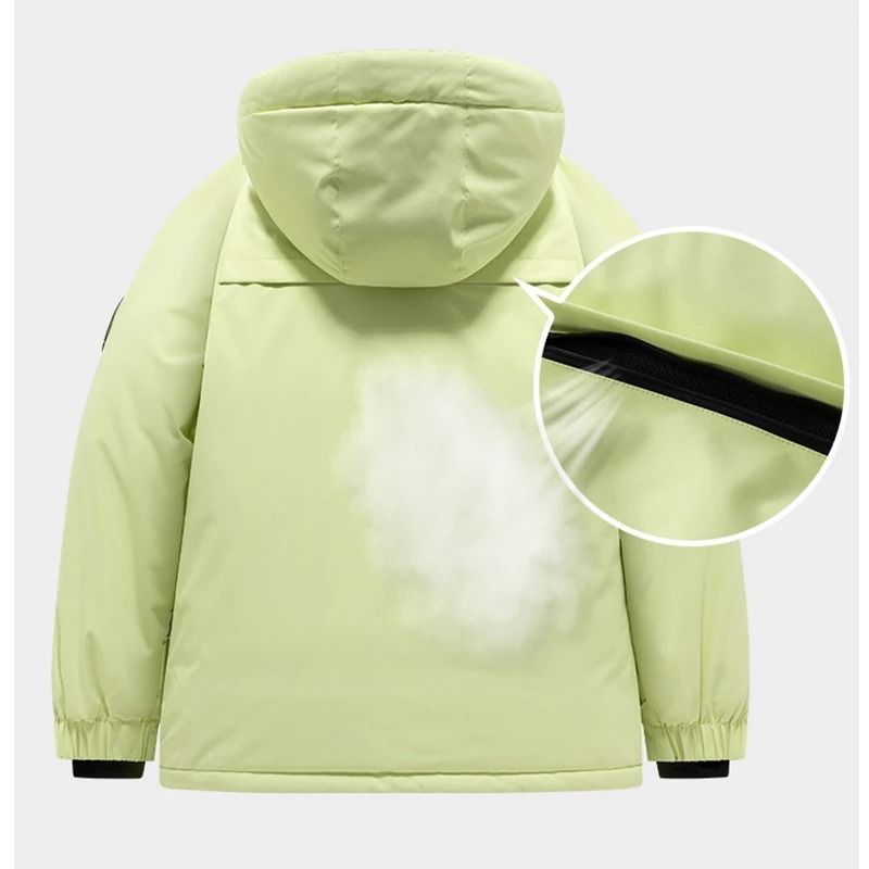 Kids Winter Ski Coat and Pants Set Waterproof Warm Snow Suit