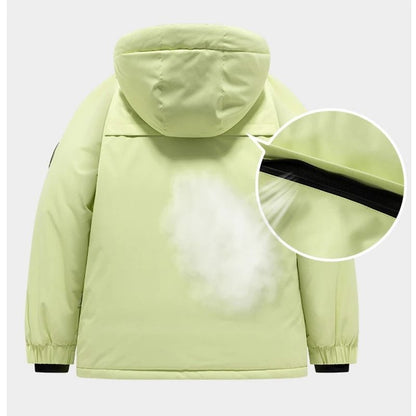 Kids Winter Ski Coat and Pants Set Waterproof Warm Snow Suit