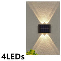 4leds wall lamp