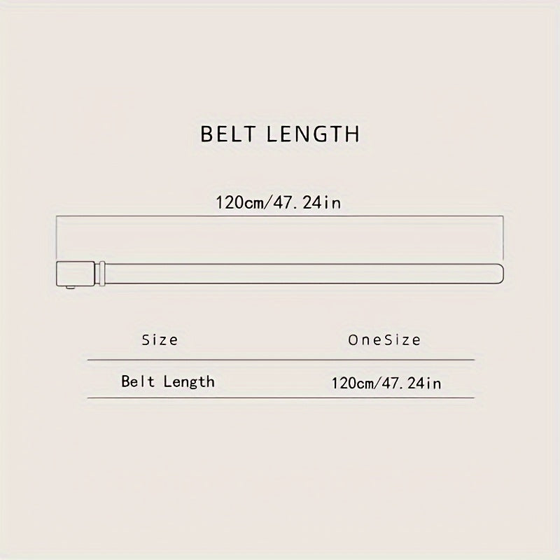 Stylish Men Leather Belt, Automatic Buckle, Fashion Belt for Business, Party, Work & Daily Life