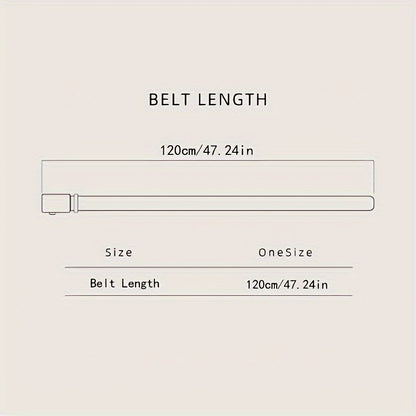 Stylish Men Leather Belt, Automatic Buckle, Fashion Belt for Business, Party, Work & Daily Life