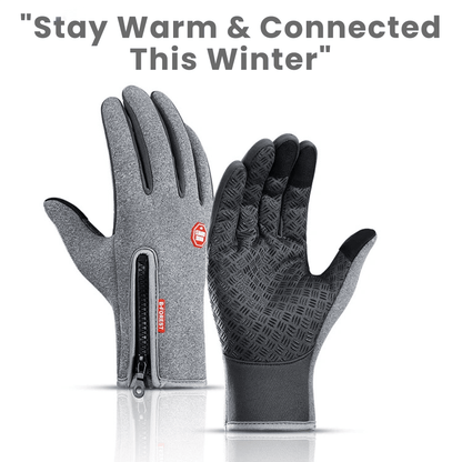 Unisex Waterproof Touch Screen Winter Gloves, Perfect Gift for Men & Women
