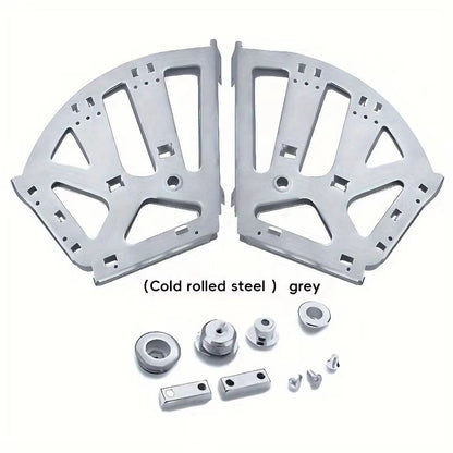 Flip-Frame Stainless Steel Hidden Flip Rack Hardware Kit for Shoe Cabinet