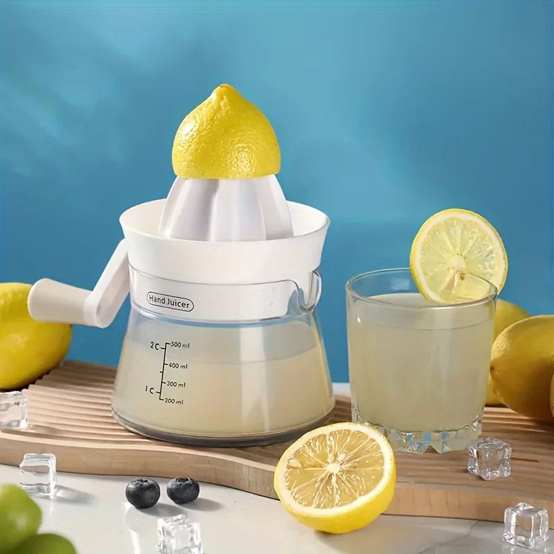 Manual Citrus Juicer with Measuring Container