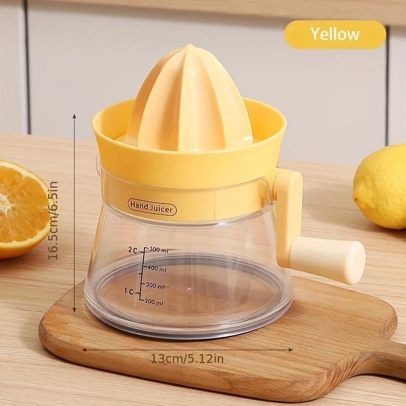 Manual Citrus Juicer with Measuring Container