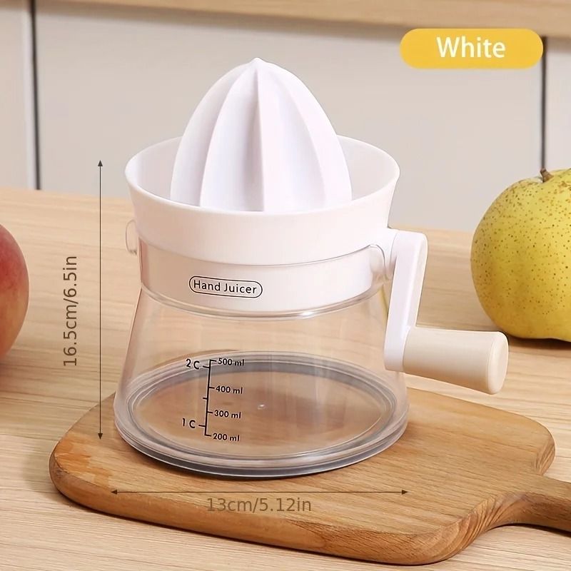 Manual Citrus Juicer with Measuring Container