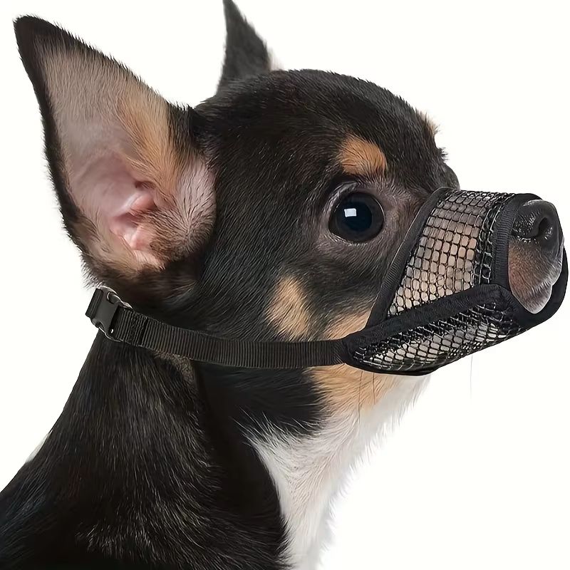 BrachyGuard Soft Mesh Muzzle for Short-Snout & Small/Medium Dogs