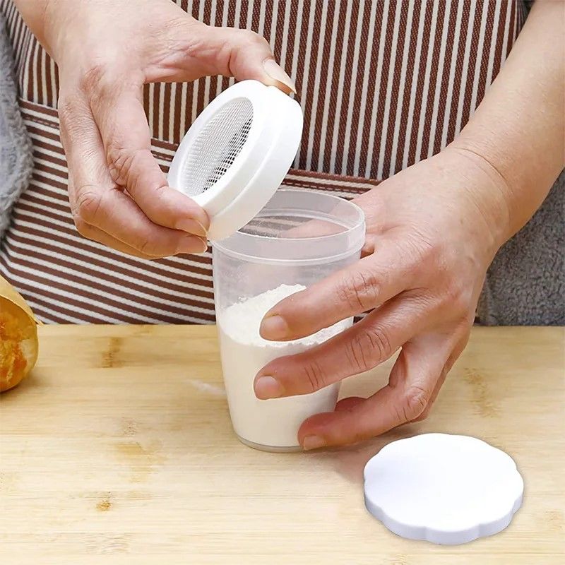 Professional Baking Powder Sugar Shaker & Flour Dispenser Tool
