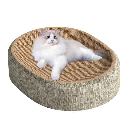 Cat Accessories: Cat Scratching Board Protect Your Sofa, Durable Sisal weaving Wear-resistant Cat Nest
