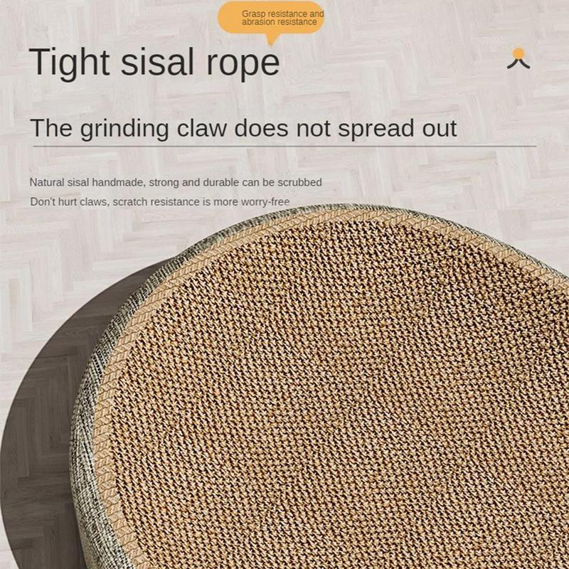 Cat Accessories: Cat Scratching Board Protect Your Sofa, Durable Sisal weaving Wear-resistant Cat Nest