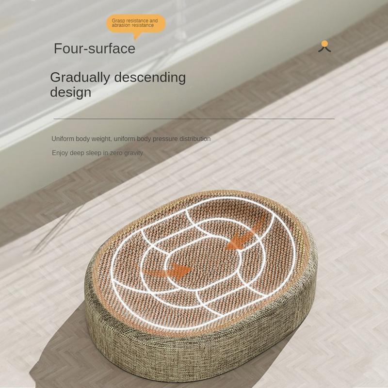 Cat Accessories: Cat Scratching Board Protect Your Sofa, Durable Sisal weaving Wear-resistant Cat Nest