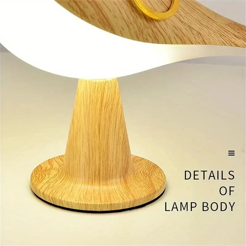 Modern Magpie LED Bird Night Light Touch Control Bedside Lamp