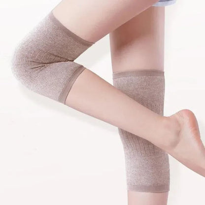 Cashmere Knee Warmers Wool Support Sleeves for Cold Weather Joint Comfort