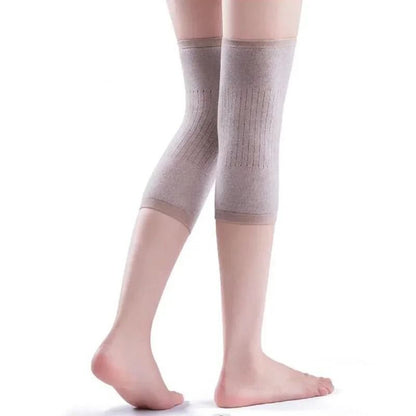 Cashmere Knee Warmers Wool Support Sleeves for Cold Weather Joint Comfort