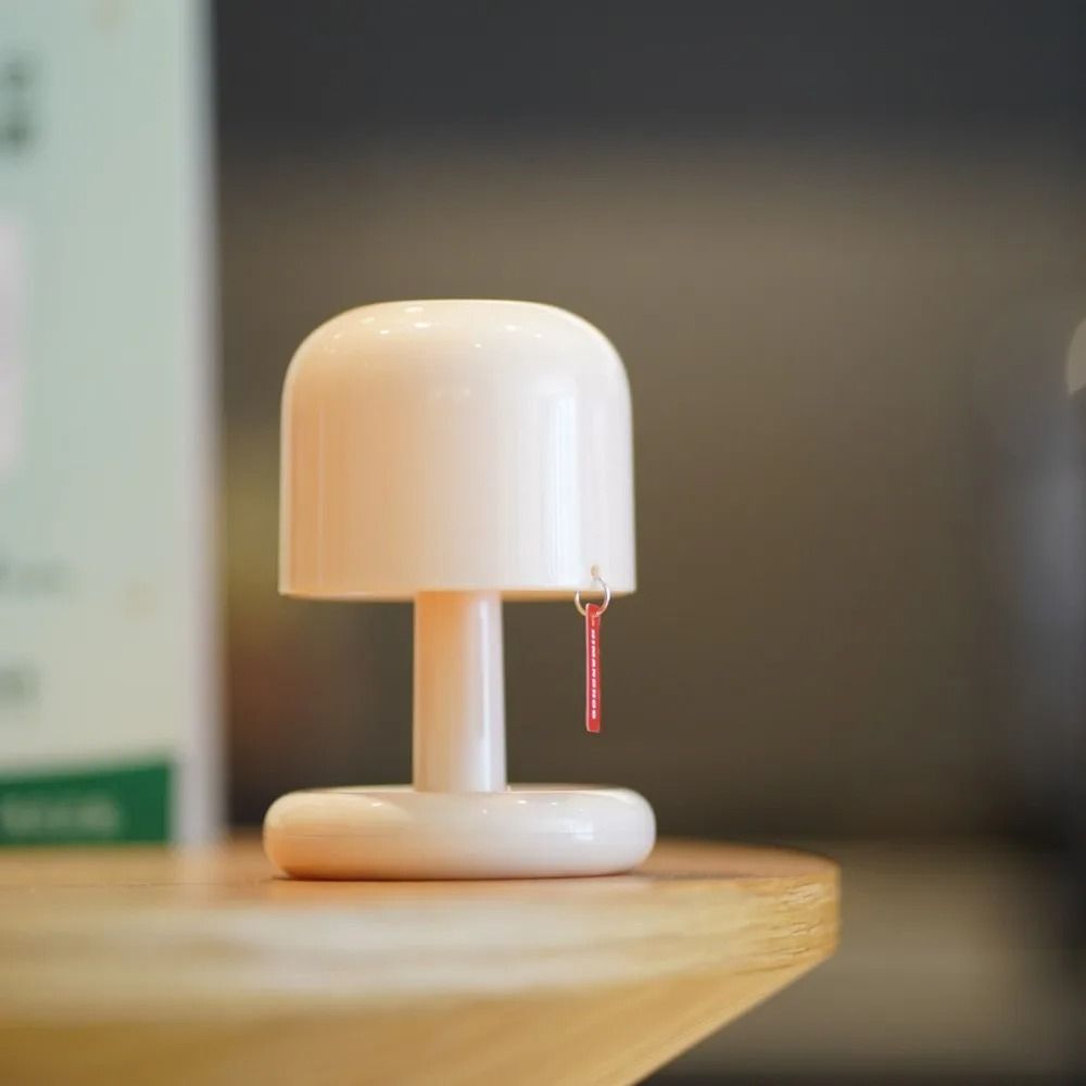 Mini Sunset Night Lamp USB Rechargeable Mushroom Style Light for Bedroom and Home Decor