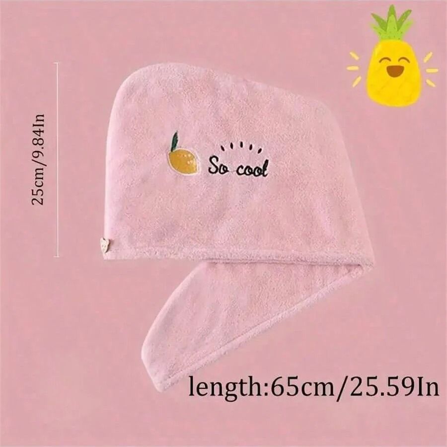Soft Absorbent Hair Drying Cap