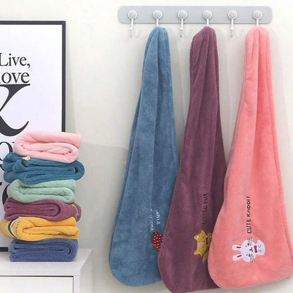 Soft Absorbent Hair Drying Cap