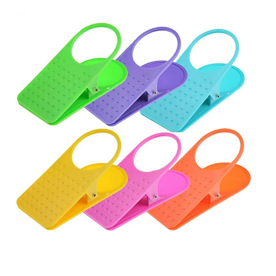 DeskEdge Clip-On Mug & Drink Can Holder, Desk Organizer for Home & Office