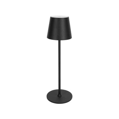 Retro LED Desk Lamp – Touch Control, Three-Color Dimmable, USB Rechargeable