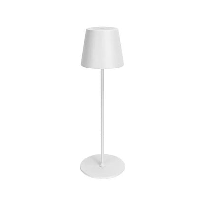 Retro LED Desk Lamp – Touch Control, Three-Color Dimmable, USB Rechargeable