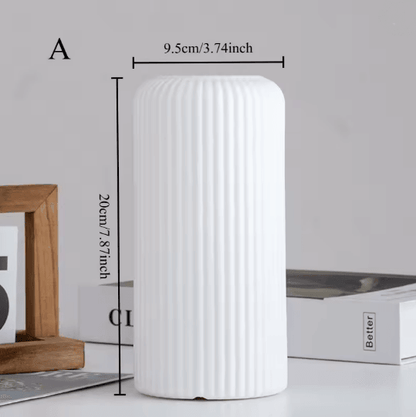 Modern Donut Circle Flower Vase
