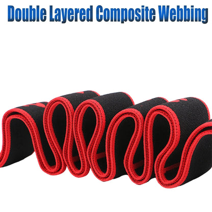Yoga Stretch Resistance Band Multi Loop Stretching Strap for Flexibility and Mobility