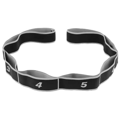 Yoga Stretch Resistance Band Multi Loop Stretching Strap for Flexibility and Mobility