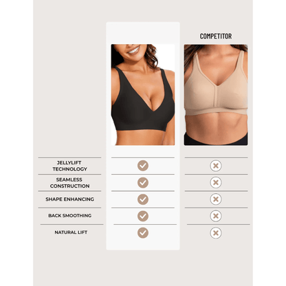 Seamless Push Up Jelly Bra