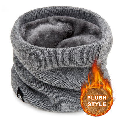 Fashion Soft Knitted Neck Warmer, Sport Scarf Winter Running, Face Cover Women Men, Thick Cold Proof Collar Warm Scarves