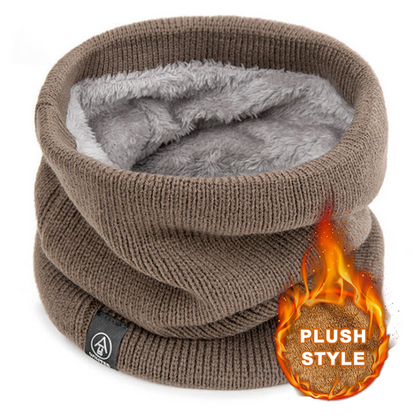 Fashion Soft Knitted Neck Warmer, Sport Scarf Winter Running, Face Cover Women Men, Thick Cold Proof Collar Warm Scarves