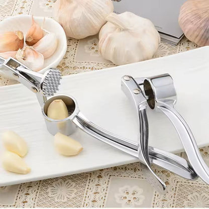 Stainless Steel Garlic Press & Crusher Manual Squeezer