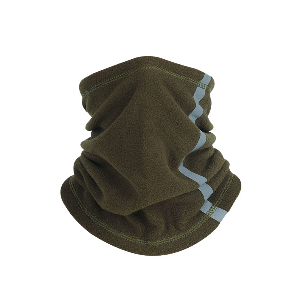 LOOGDEEL Motorcycle Half Face Mask, Neck Scarves Reflective Skiing Neck Cover Mask, Scarf Riding Windproof Winter Warm