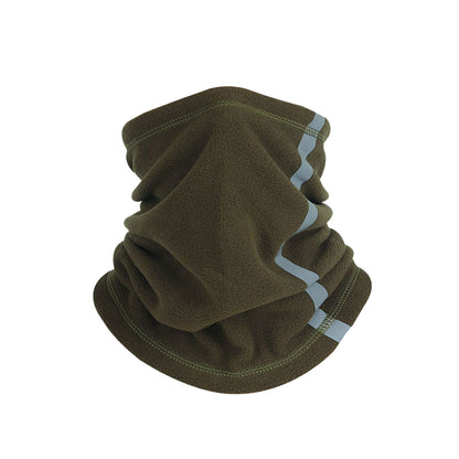LOOGDEEL Motorcycle Half Face Mask, Neck Scarves Reflective Skiing Neck Cover Mask, Scarf Riding Windproof Winter Warm
