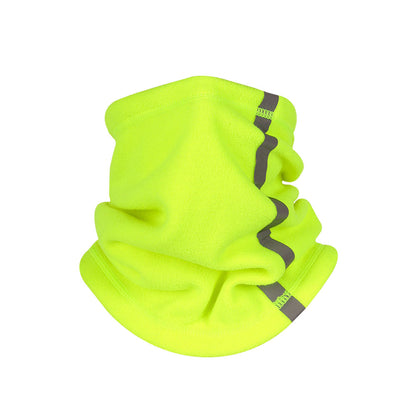 LOOGDEEL Motorcycle Half Face Mask, Neck Scarves Reflective Skiing Neck Cover Mask, Scarf Riding Windproof Winter Warm