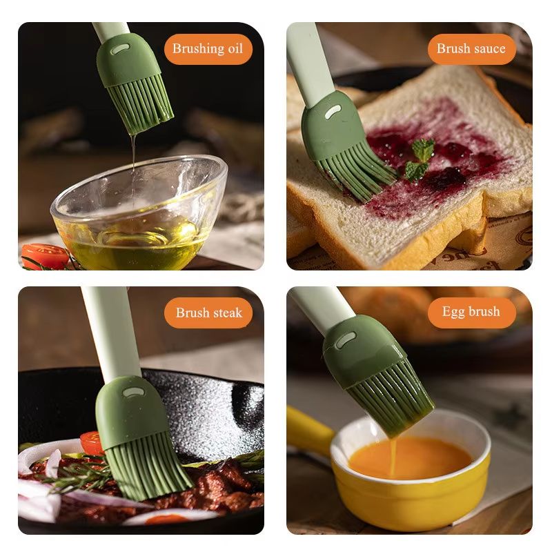 Premium Silicone Basting Brush for BBQ & Baking