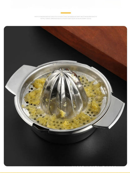 Premium Stainless Steel Citrus Press – Effortless Lemon & Orange Squeezer