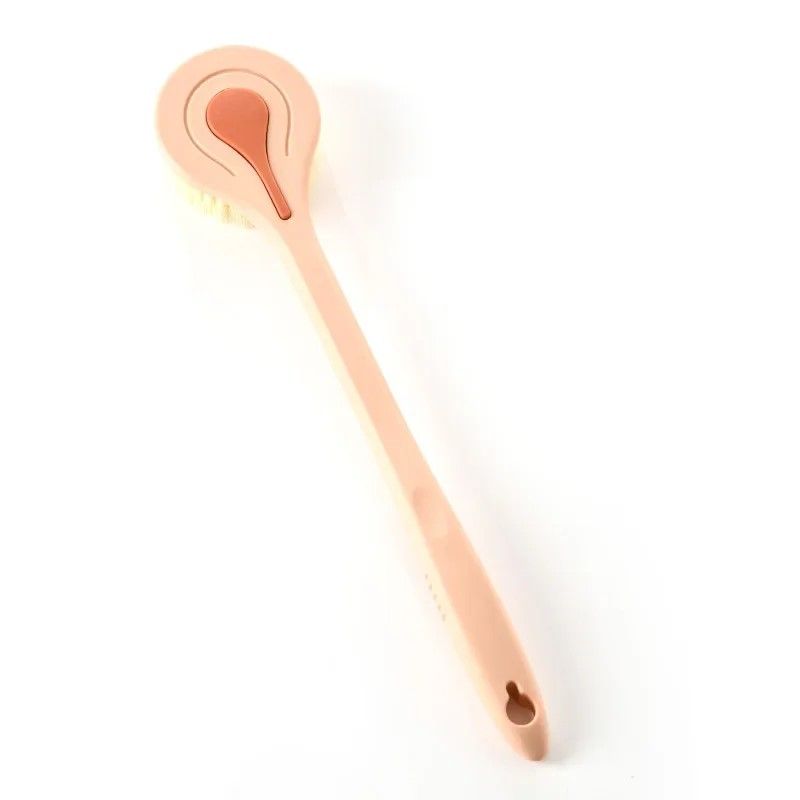 DeepReach Long-Handle Back & Body Brush – Soft Hair Bath Scrubber
