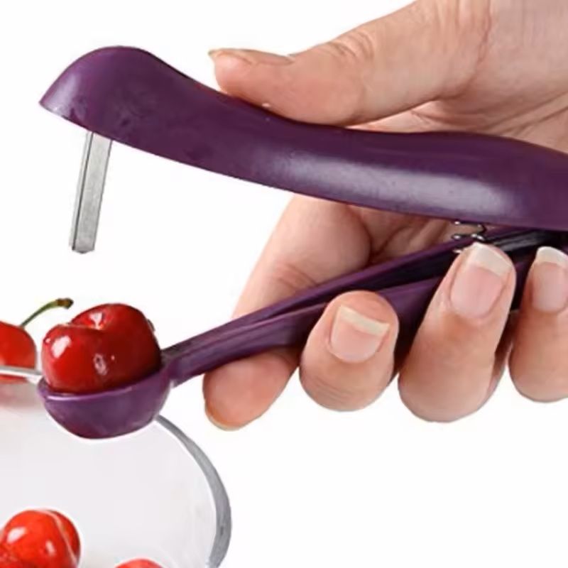 Fruit & Olive Pit Remover Tool for Cherry and Small Fruit Pitting