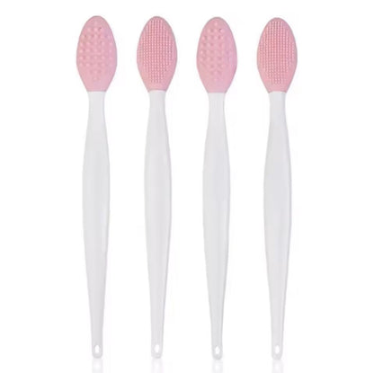Silicone Facial Exfoliating Brush with Replacement Head for Deep Pore & Blackhead Cleaning