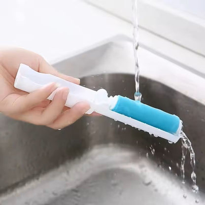 Foldable Washable Hair Collector & Lint Roller Brush