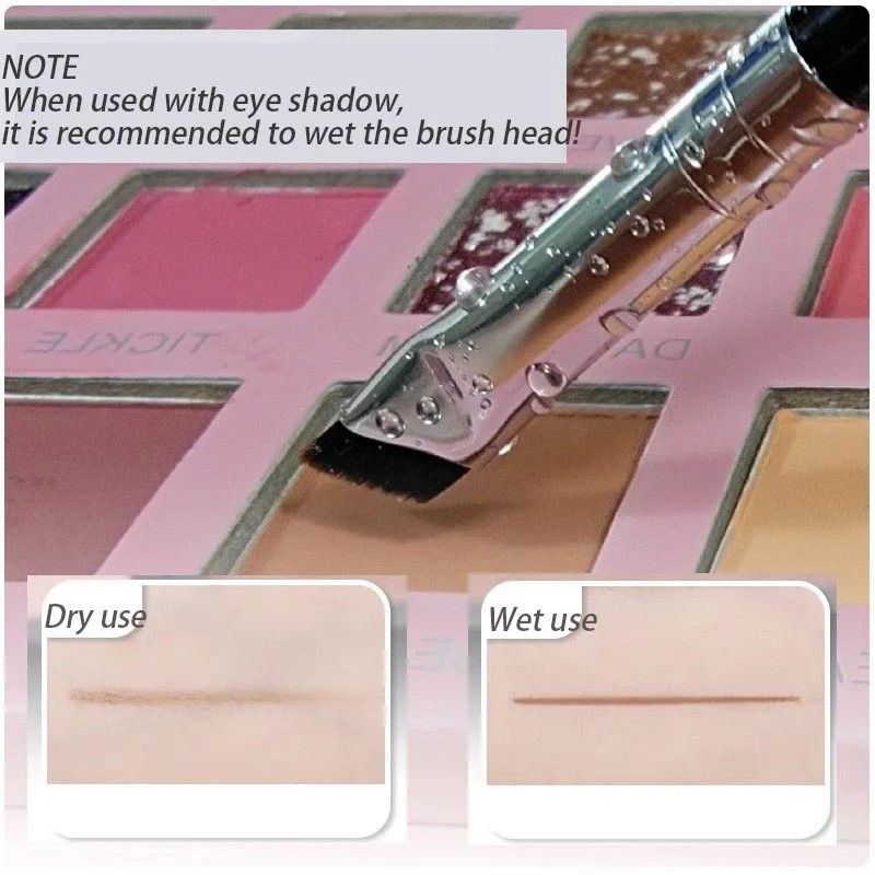 PrecisionEdge Angle Brush – Ultra-Thin Fine Angle Flat Eyebrow & Eyeliner Brush