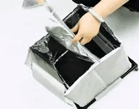 Waterproof Outdoor Cat House, Feral Cat Shelter with Cold Resistance
