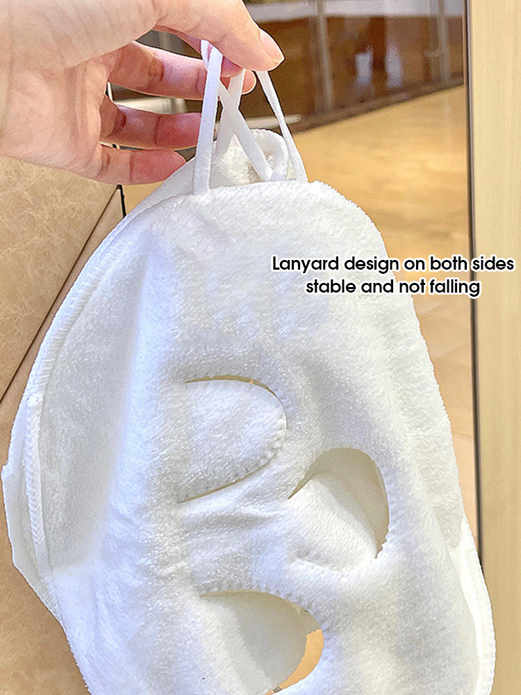 Irrigation Face Towel for Wet Compress and Skin-Friendly Heating Cold Compress Face Towel