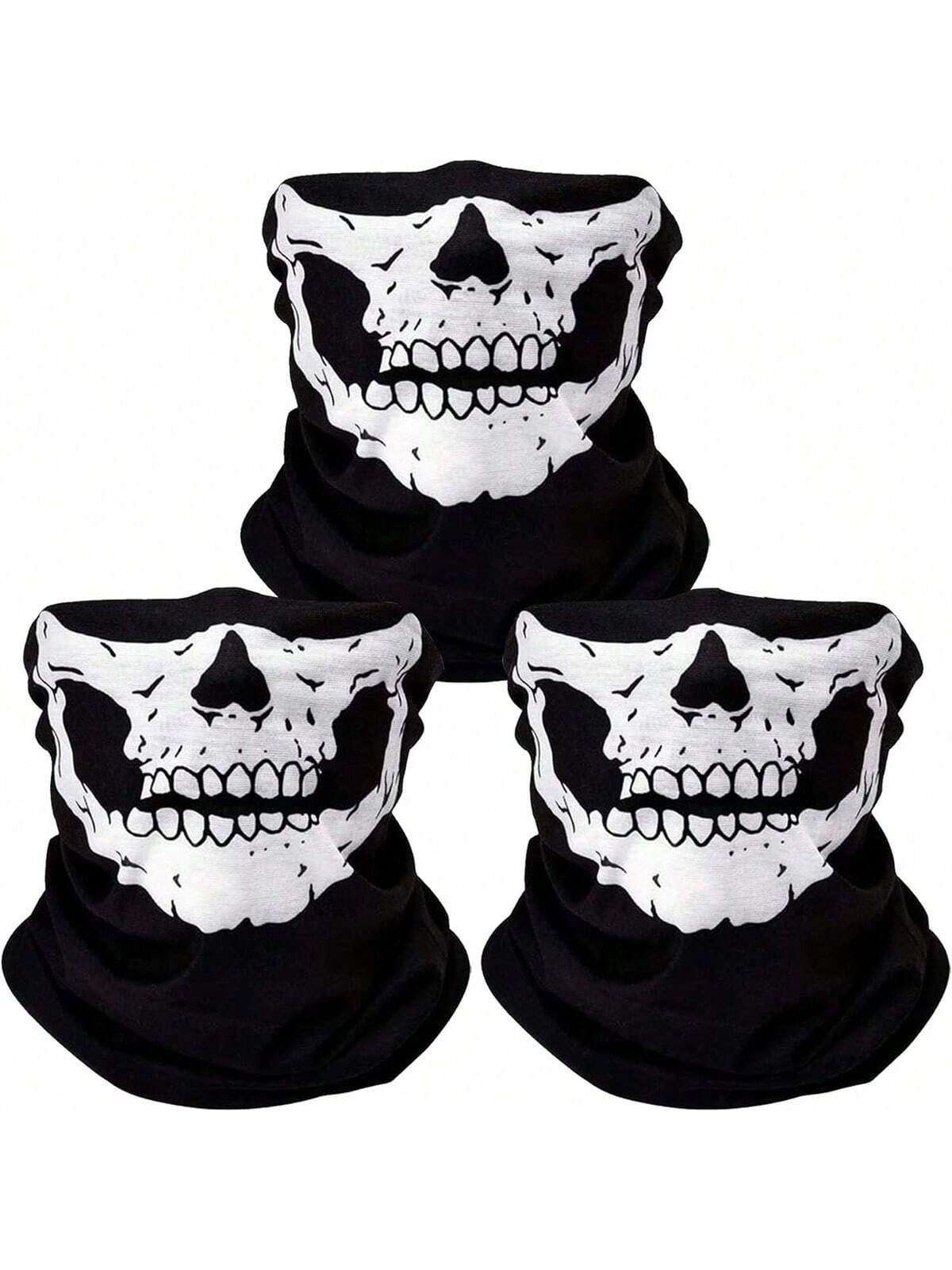 Breathable Skull Mask, Seamless Balaclava Hat, Head wear Scarf
