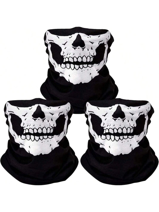 Breathable Skull Mask, Seamless Balaclava Hat, Head wear Scarf