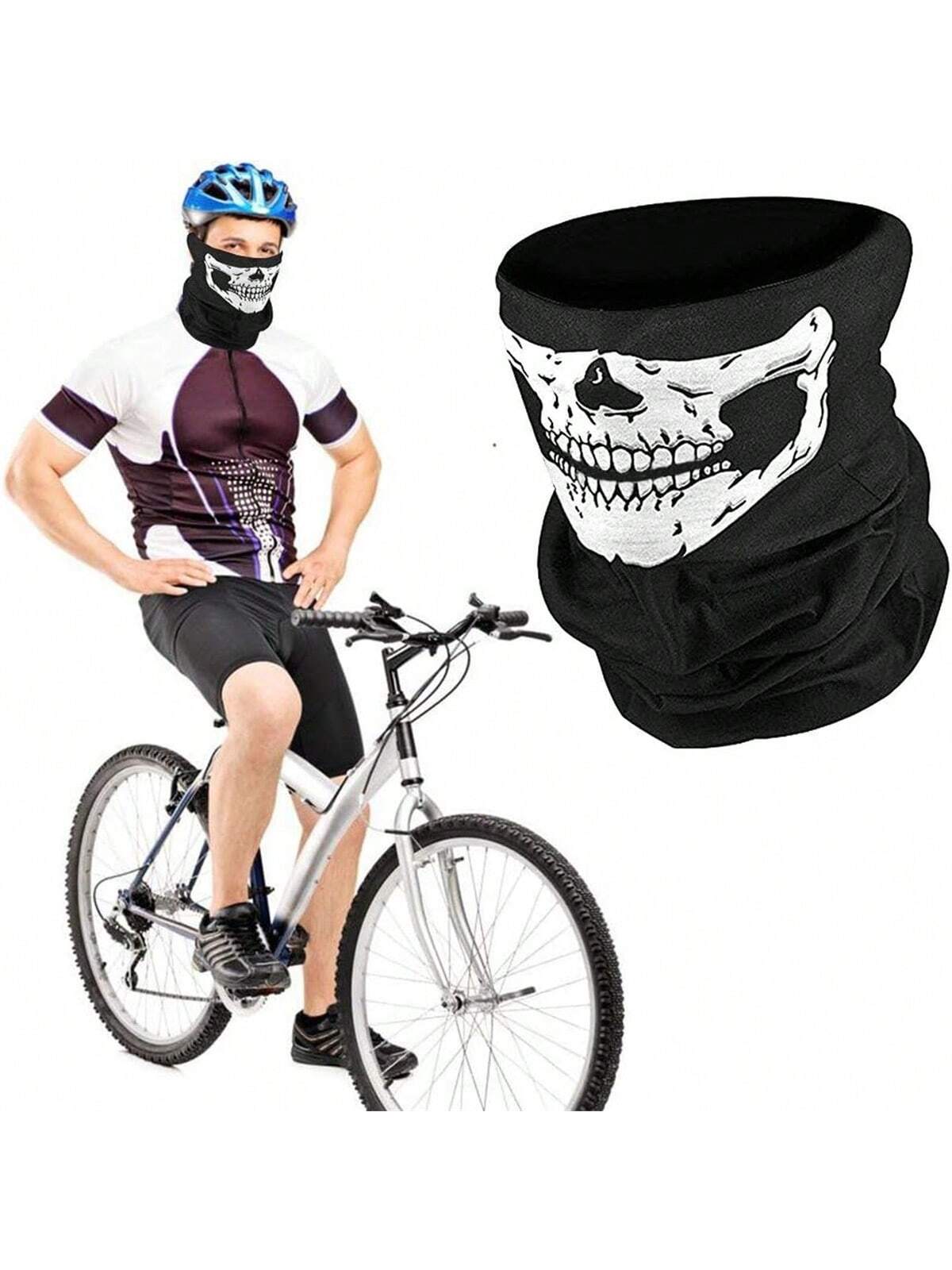 Breathable Skull Mask, Seamless Balaclava Hat, Head wear Scarf