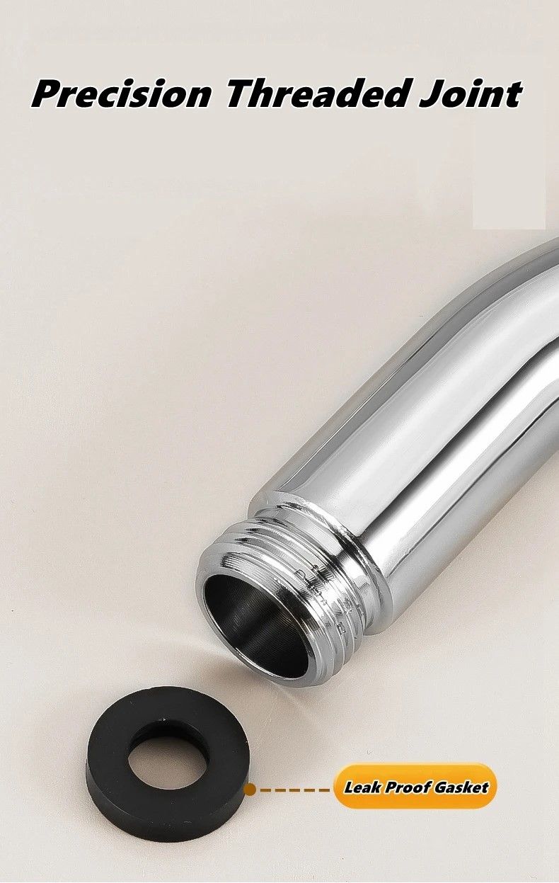 Adjusta-Tilt Premium Shower Arm Elbow – Universal 135° Angle Adapter for Handheld & Top-Spray Heads